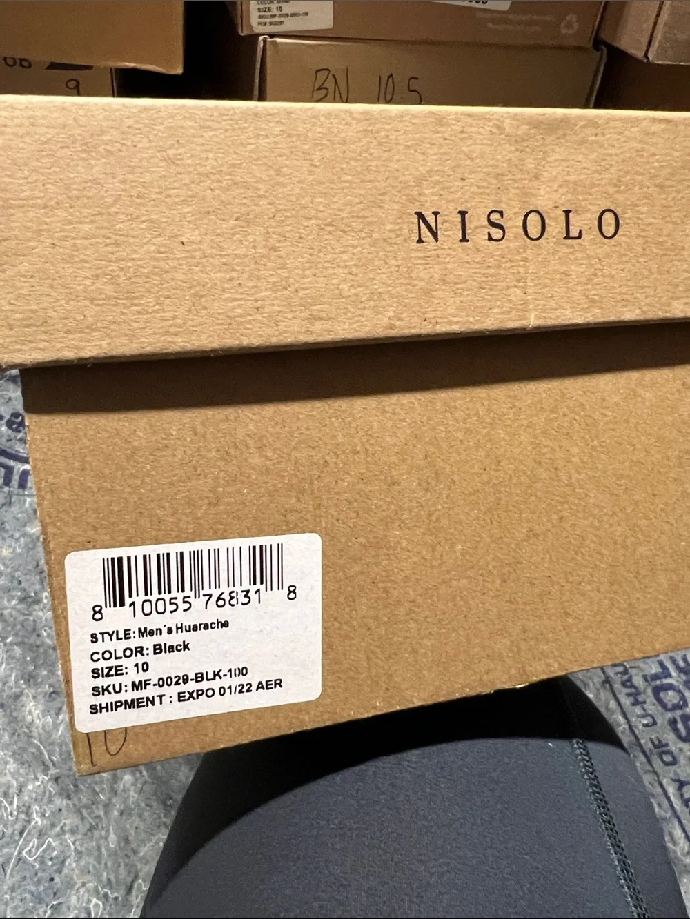 New Nisolo Men’s Huaraches Black